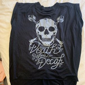 Dutch Bros Death Before Decaf T-Shirt